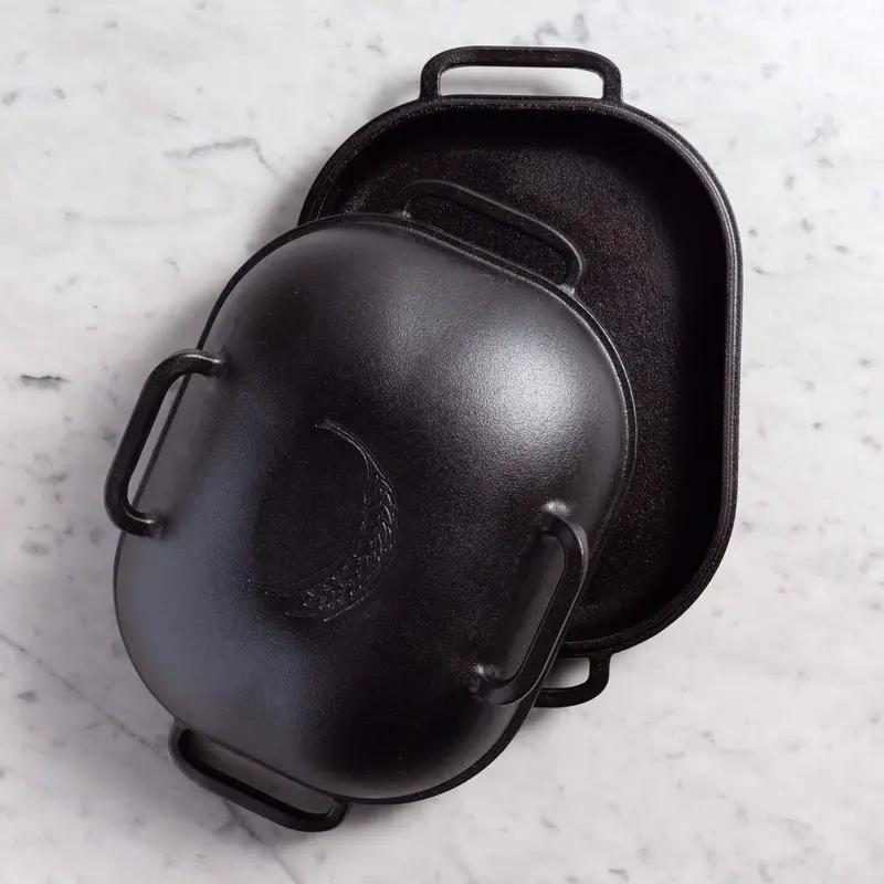 Challenger Cast Iron Bread Pan – Heavy-Duty Loaf Baking Dish for Even Heat Distribution