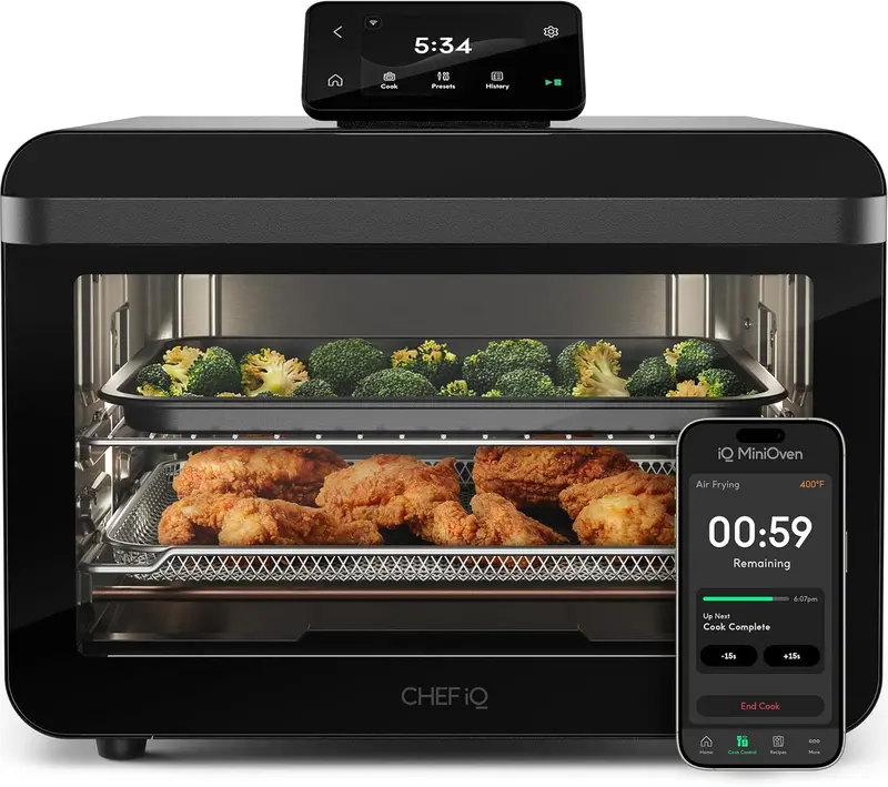 CHEF iQ Smart WiFi Pressure Cooker with Built-In Scale and Intuitive 10-in-1 Functionality 2