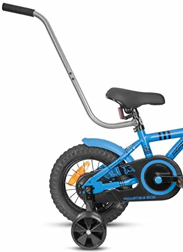 Child Bicycle Push Handle – Height-Adjustable Safety Attachment for Learning Riders 2