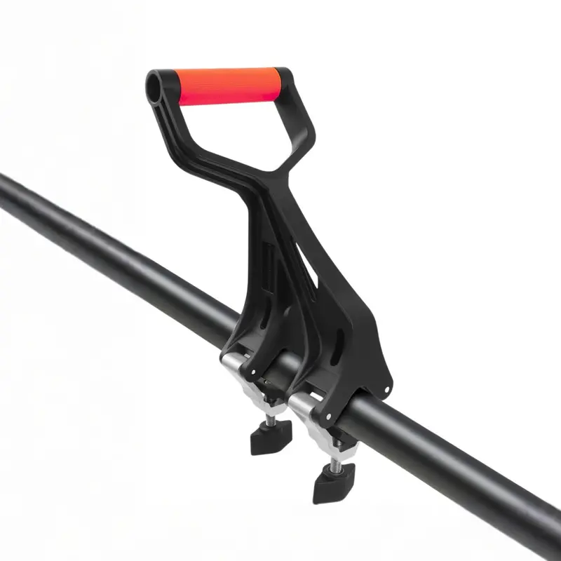 Clamp-On Handle Extension for Shovels and Heavy-Duty Yard Tools 2