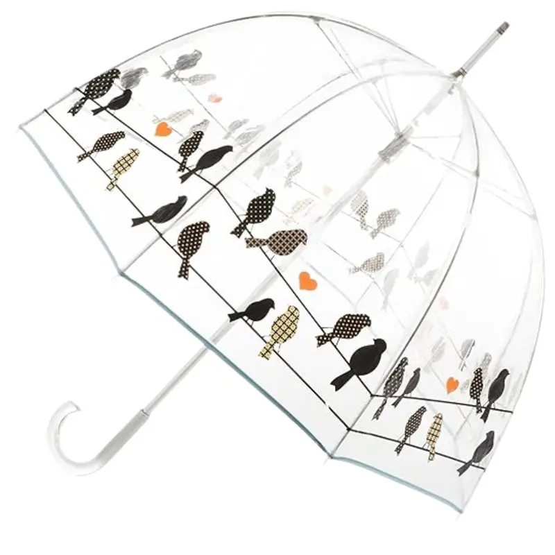 Clear Dome Bubble Umbrella – Oversized Weatherproof Canopy for Outdoor Rain Protection 2