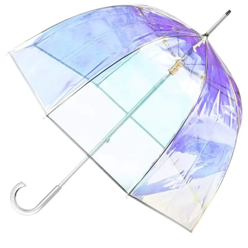 Clear Dome Bubble Umbrella – Oversized Weatherproof Canopy for Outdoor Rain Protection