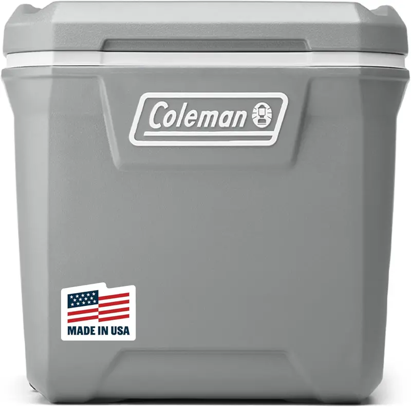Coleman 100-Quart Wheeled Insulated Cooler – Leakproof Outdoor Hard-Sided Cooler with 5-Day Ice Retention