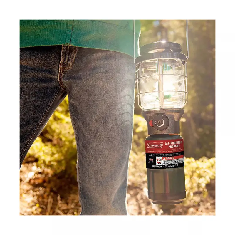 Coleman 16 oz Propane Cylinders — 2-Pack for Portable Grills, Heaters & Camping Appliances