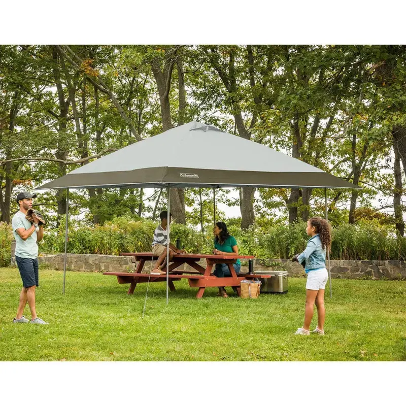 Coleman Instant Eaved Shelter – 13 ft x 13 ft Pop-Up Canopy with Weather-Resistant Frame