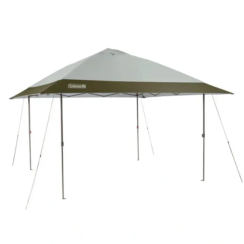 Coleman Instant Eaved Shelter – 13 ft x 13 ft Pop-Up Canopy with Weather-Resistant Frame
