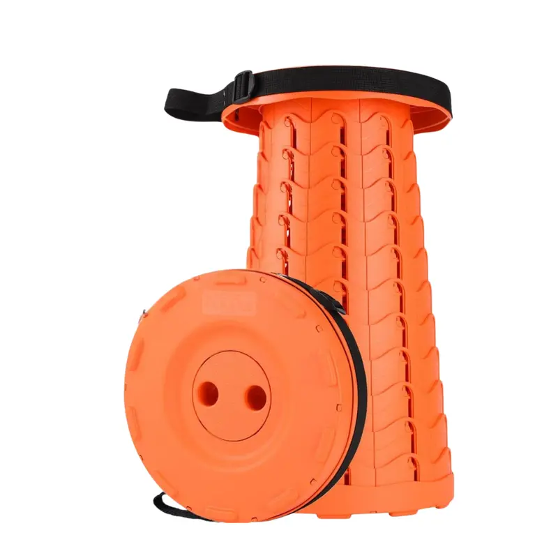 Collapsible Telescoping Stool – Compact Portable Seat for Hiking, Camping & Travel 2