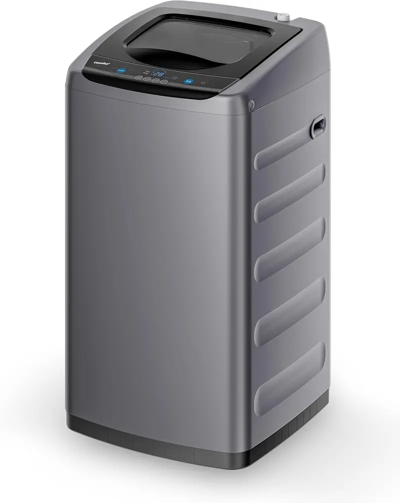 Comfee 0.9 Cu. Ft Portable Washing Machine – Fully Automatic Compact Washer with LED Display, Dual Drums & Space-Saving Design