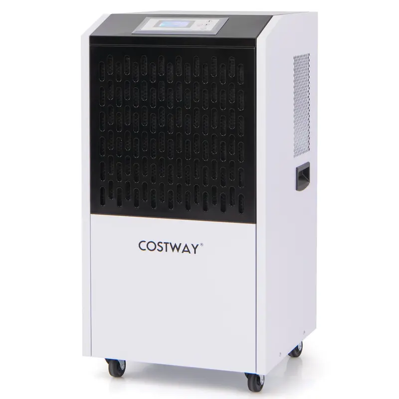 Commercial-Grade 250-Pint Dehumidifier – Industrial Strength with Continuous Drain Hose Compatibility