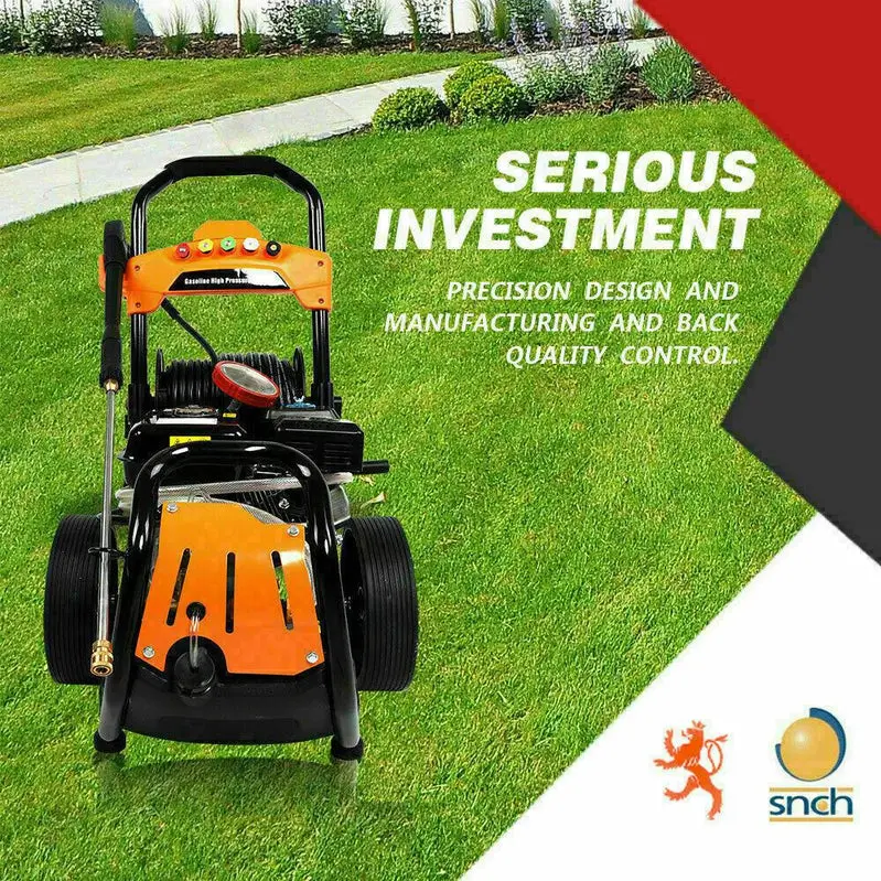 Commercial-Grade 4800 PSI 6.5HP Gas Pressure Washer System