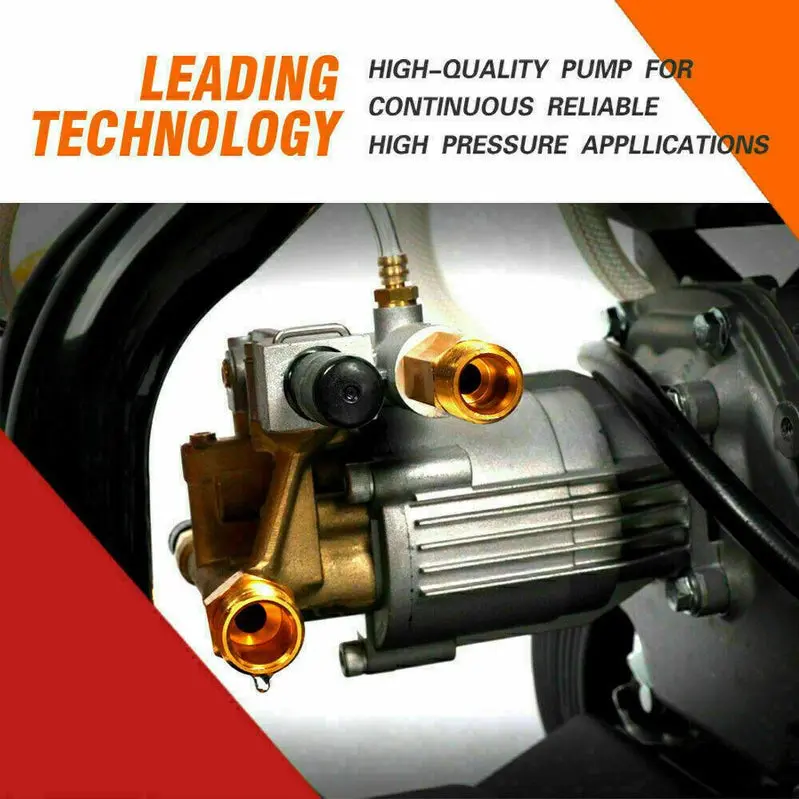 Commercial-Grade 4800 PSI 6.5HP Gas Pressure Washer System