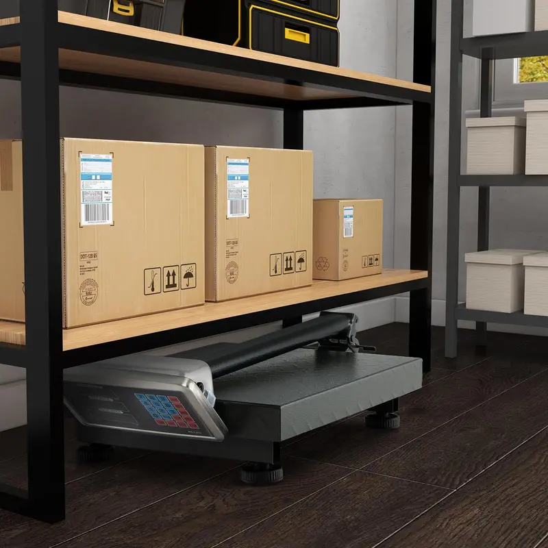 Commercial-Grade Digital Platform Scale – 660 lb Capacity with LB/KG Conversion & Price Calculation 2