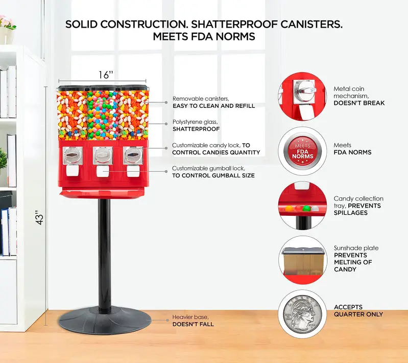 Commercial-Grade Dispenser with Removable Canisters – Modular Storage System