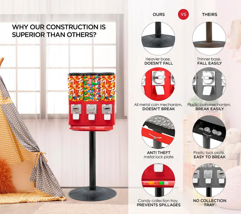 Commercial-Grade Dispenser with Removable Canisters – Modular Storage System