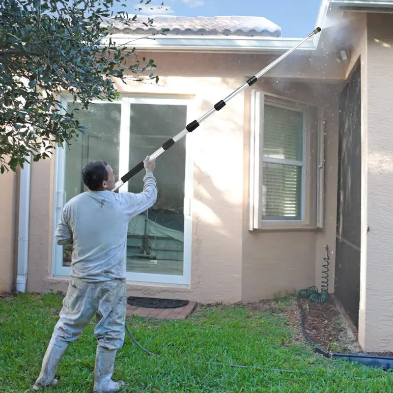 Commercial-Grade Telescoping Pressure Washer Wand Rated for 4000 PSI