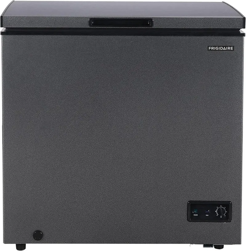 Compact 7 Cubic Foot Chest Freezer – Frigidaire Model with Easy-Defrost Function and Basket Storage