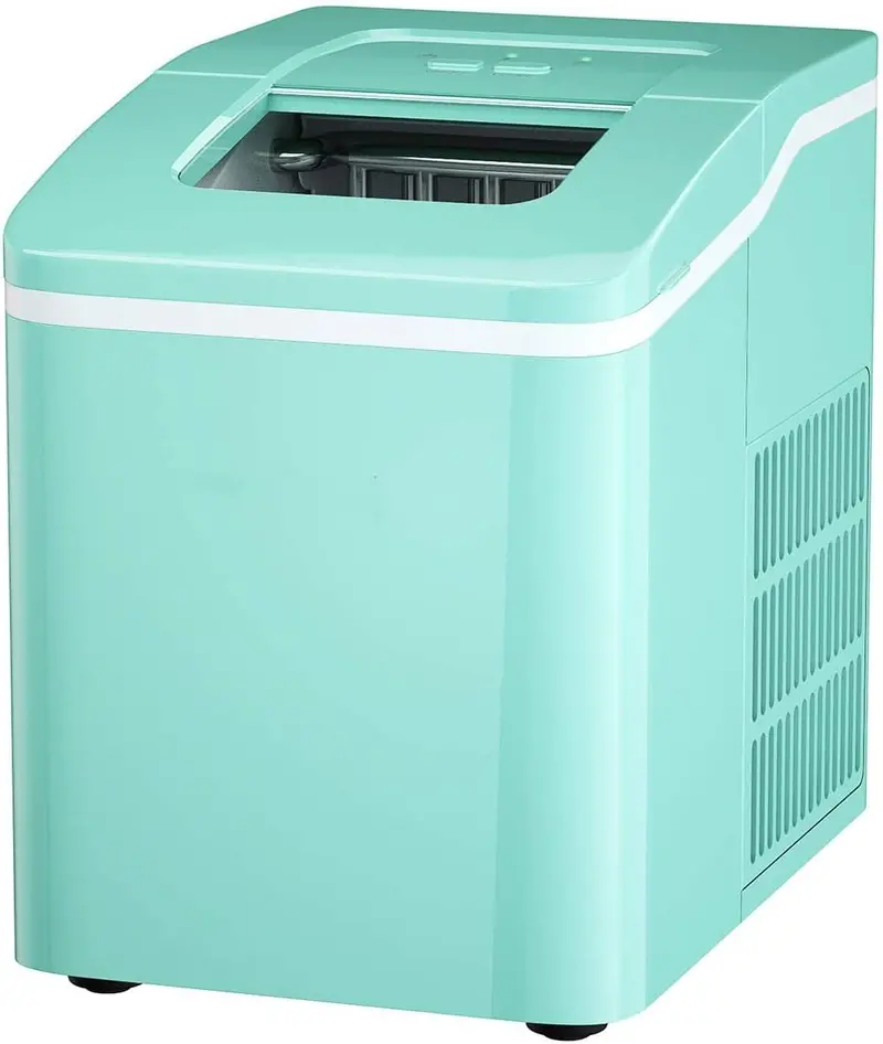 Compact Countertop Ice Maker – Bullet-Shaped Cubes Ready in Under 8 Minutes