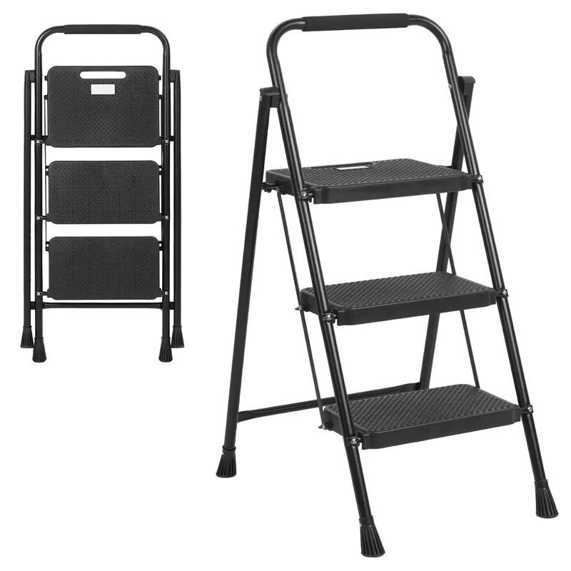 Compact Lightweight Step Ladder – Portable Folding Design