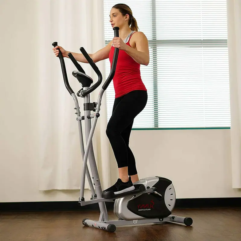 Compact Magnetic Elliptical Trainer for Low-Impact Home Workouts
