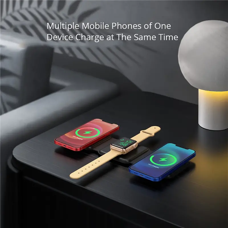 Compact MagSafe Travel Charger for Apple Devices
