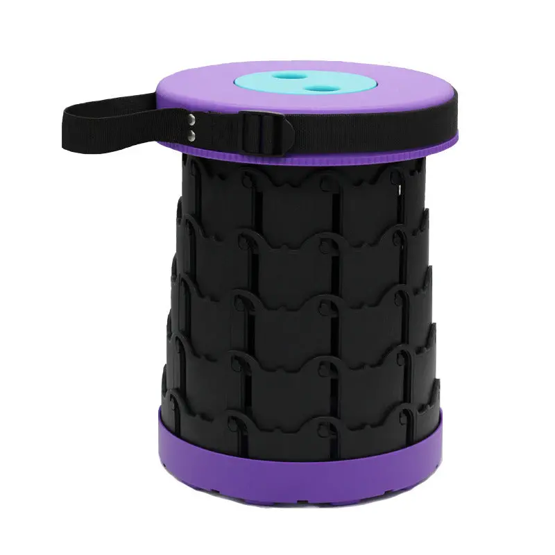 Compact Retractable Folding Stool | Portable Outdoor & Indoor Seating