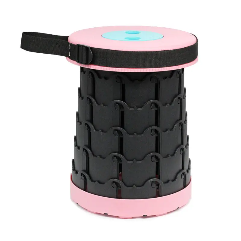 Compact Retractable Folding Stool | Portable Outdoor & Indoor Seating