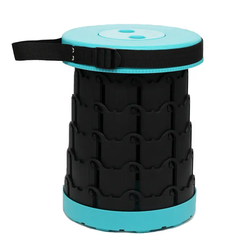 Compact Retractable Folding Stool | Portable Outdoor & Indoor Seating 4