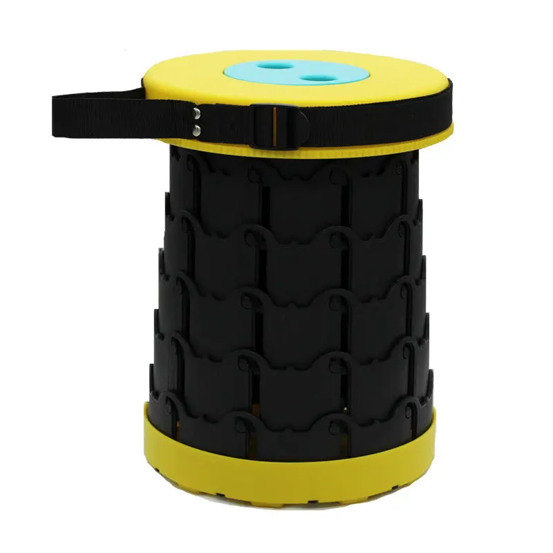 Compact Retractable Folding Stool | Portable Outdoor & Indoor Seating