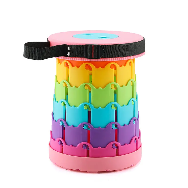 Compact Retractable Folding Stool | Portable Outdoor & Indoor Seating