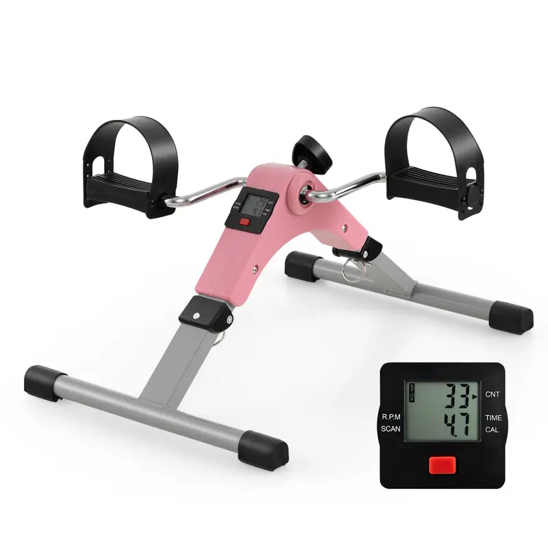 Compact Under-Desk Pedal Exerciser for Low-Impact Arm and Leg Fitness 2