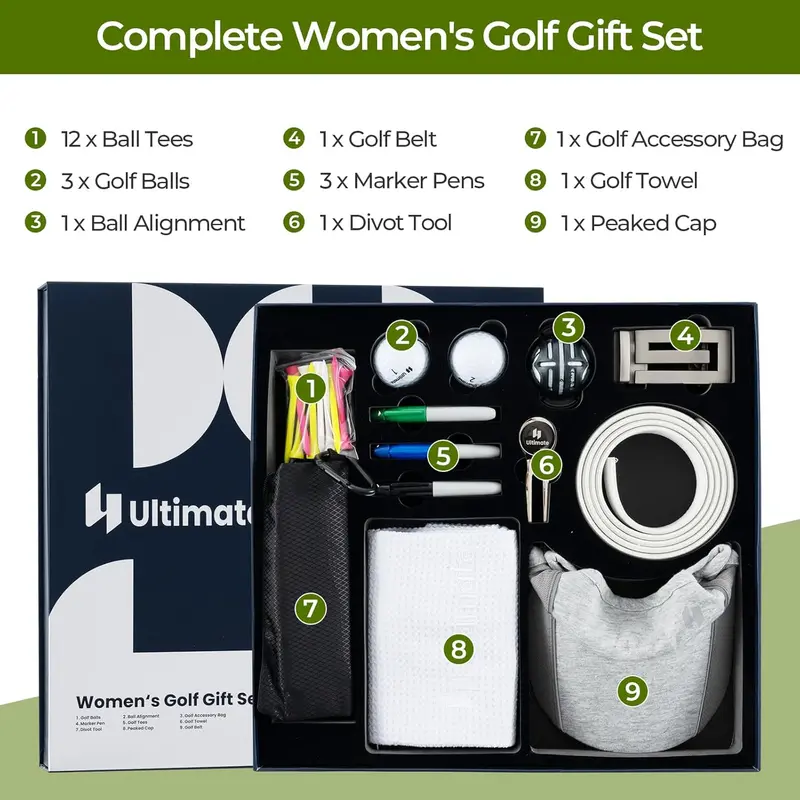 Complete Golf Accessory Set for Men and Women – Essential On-Course Gear Bundle