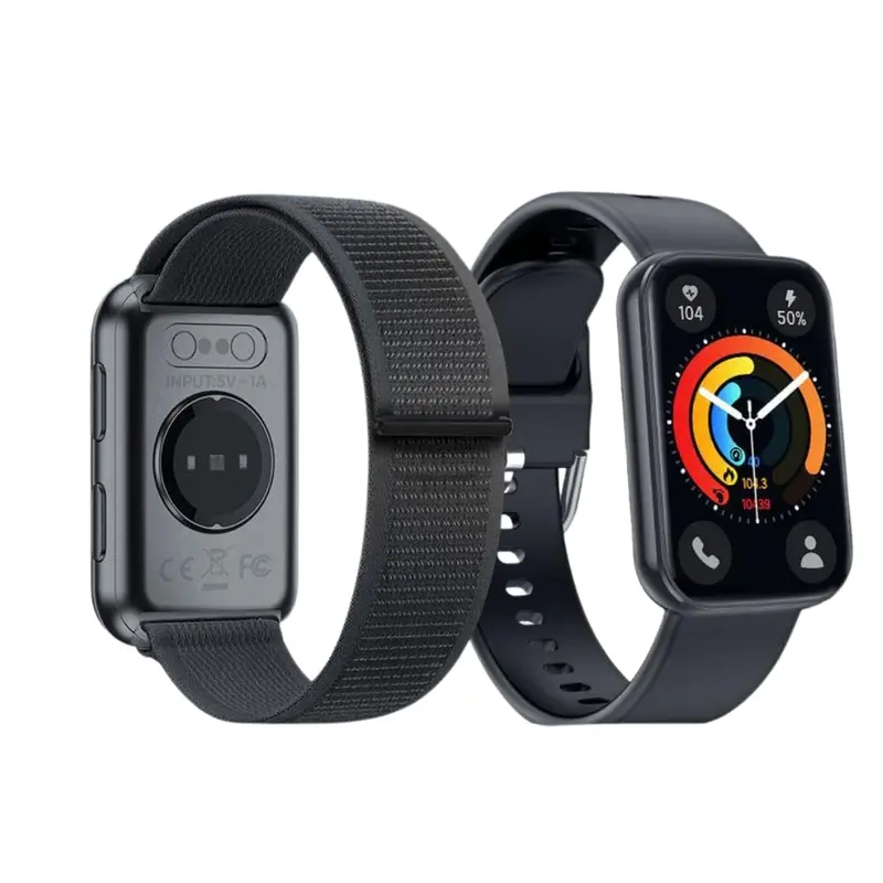 Comprehensive Wellness Tracker Watch Delivering Real-Time Heart Rate, Oxygen Saturation, and Sleep Quality Metrics