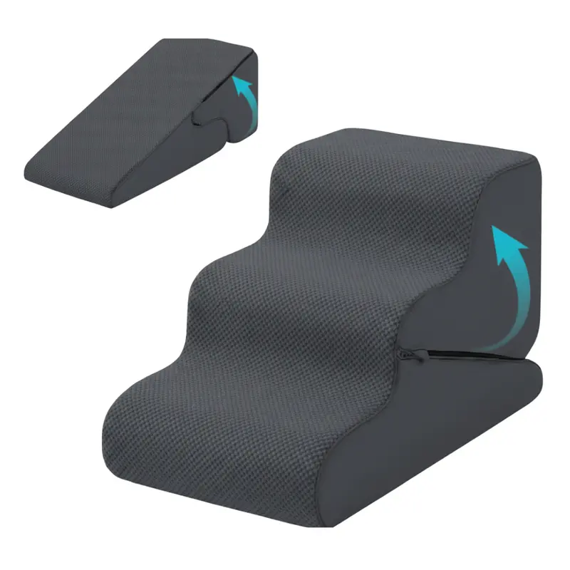 Convertible Small-Dog Stair-and-Ramp Combo for Easy Furniture Access