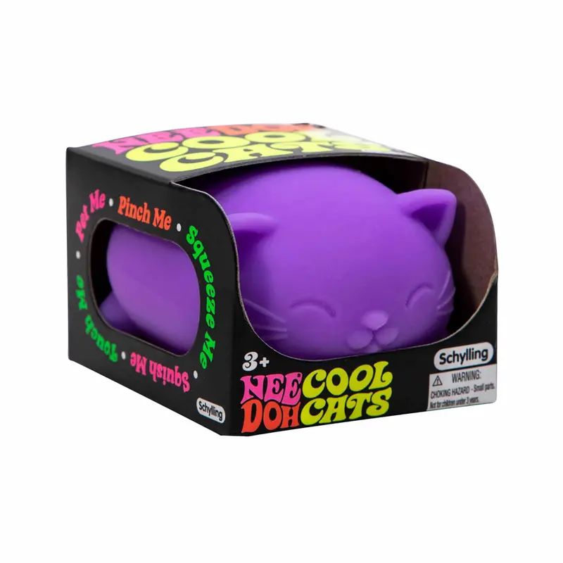 Cool Cats NeeDoh – Whimsical Sensory Squeeze Set