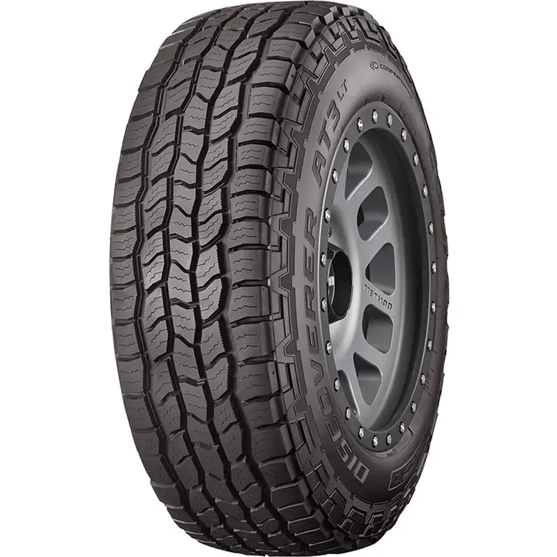 Cooper Discoverer AT3 LT All-Terrain Tires – 235/80R17 Load Range E, 10-Ply – Fits Silverado 3500 HD & Ram 3500