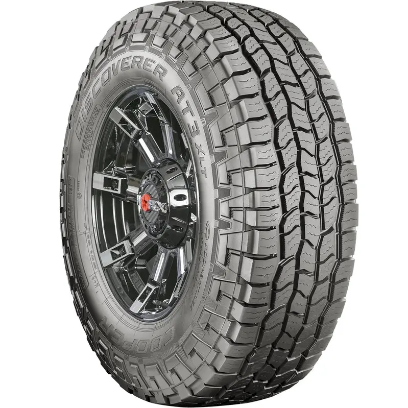 Cooper Discoverer AT3 XLT All-Terrain Tires – 285/70R17 Load Range E, 10-Ply – Compatible with Ram 1500 Rebel & Jeep Wrangler Rubicon 392