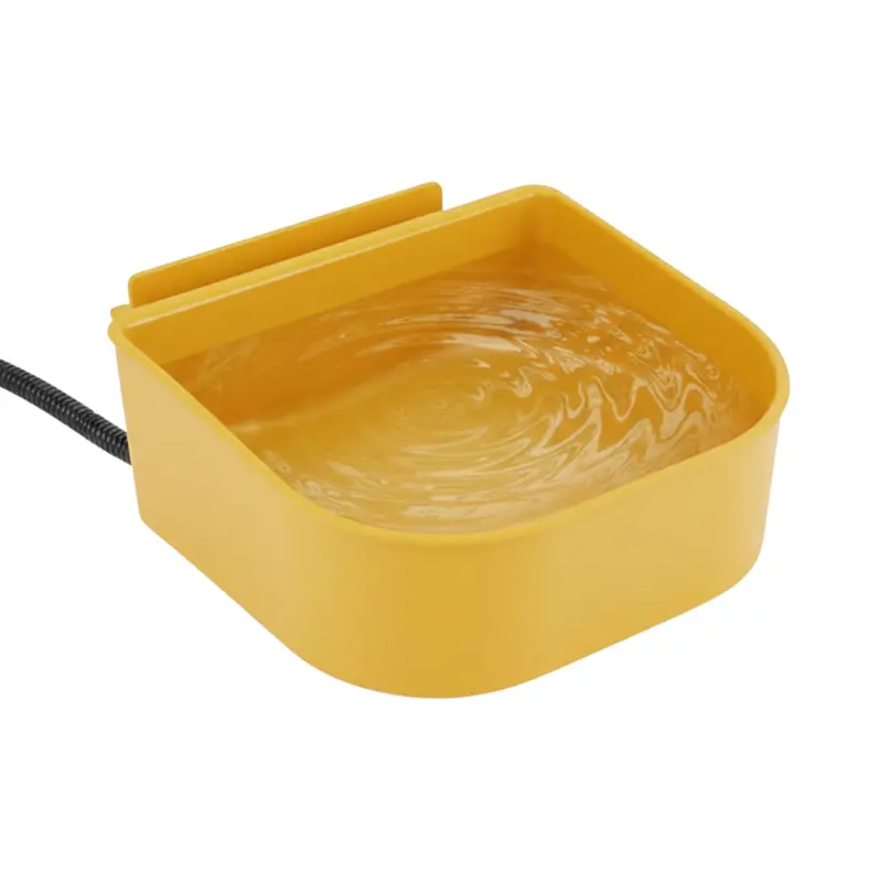 Corded Heated Pet Water Bowl – LED Temp Indicator & Stainless Steel Interior 2