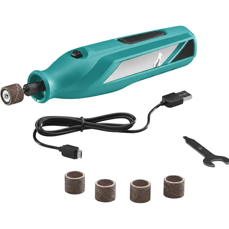 Cordless Nail Grinder for Dogs & Cats – Quiet, Rechargeable & Precision Trimming