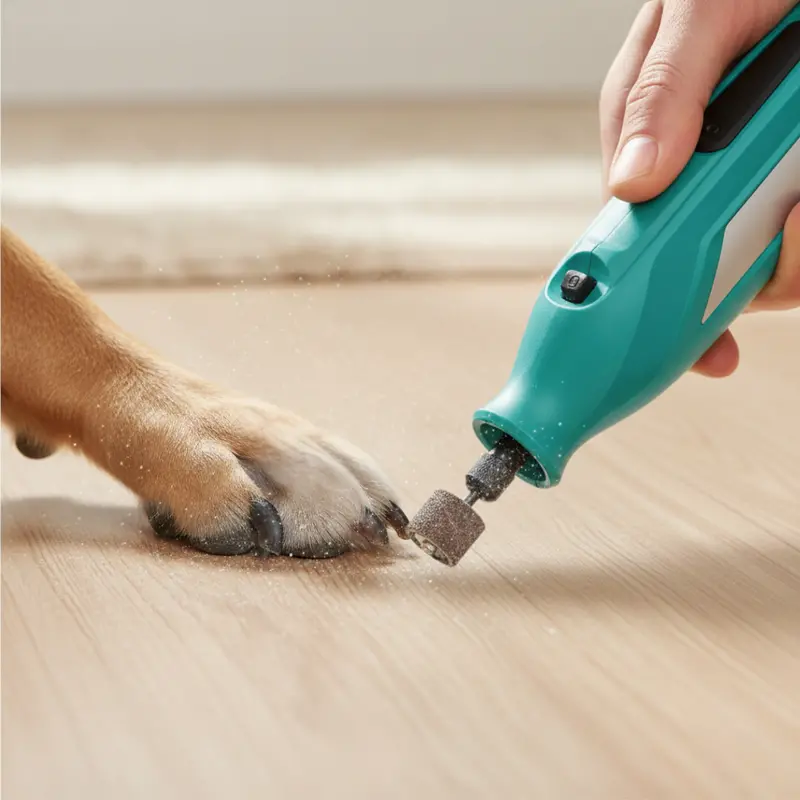 Cordless Nail Grinder for Dogs & Cats – Quiet, Rechargeable & Precision Trimming