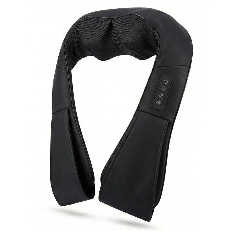 Cordless Neck & Shoulder Massager Featuring Heat Therapy and 8 Rotating Massage Nodes 2