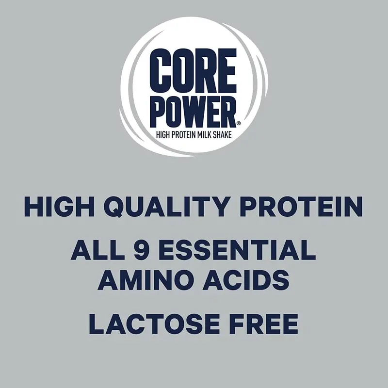 Core Power Elite Chocolate Protein Shake – 42g Protein, 14 fl oz, 12-Pack Recovery Beverage