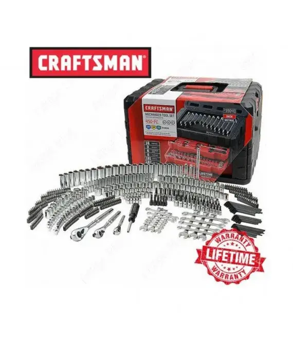 Craftsman 450-Piece Mechanics Tool Set — Ratchets, Sockets, Wrenches, and Accessories