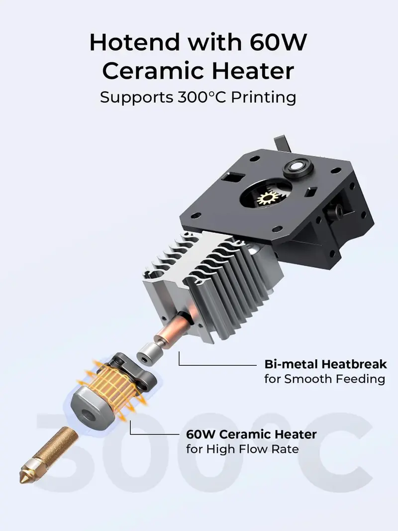 Creality Ender-3 V3 KE 3D Printer – High-Speed 500 mm/s Performance with Enhanced Stability