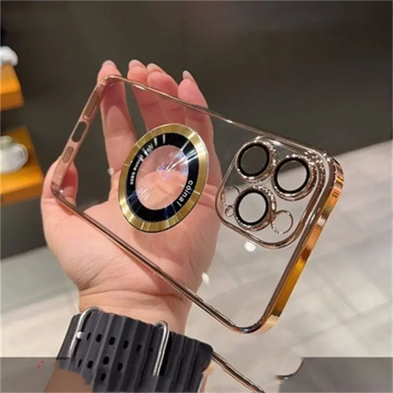 Crystal-Clear MagSafe-Compatible iPhone Case