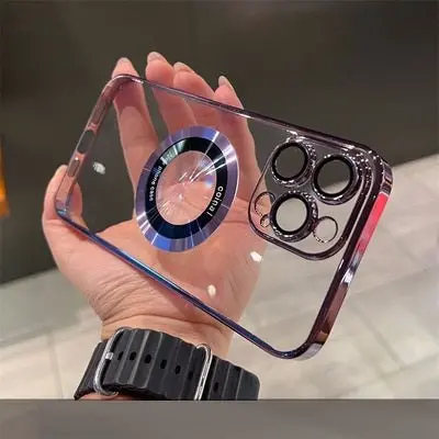 Crystal-Clear MagSafe-Compatible iPhone Case 11