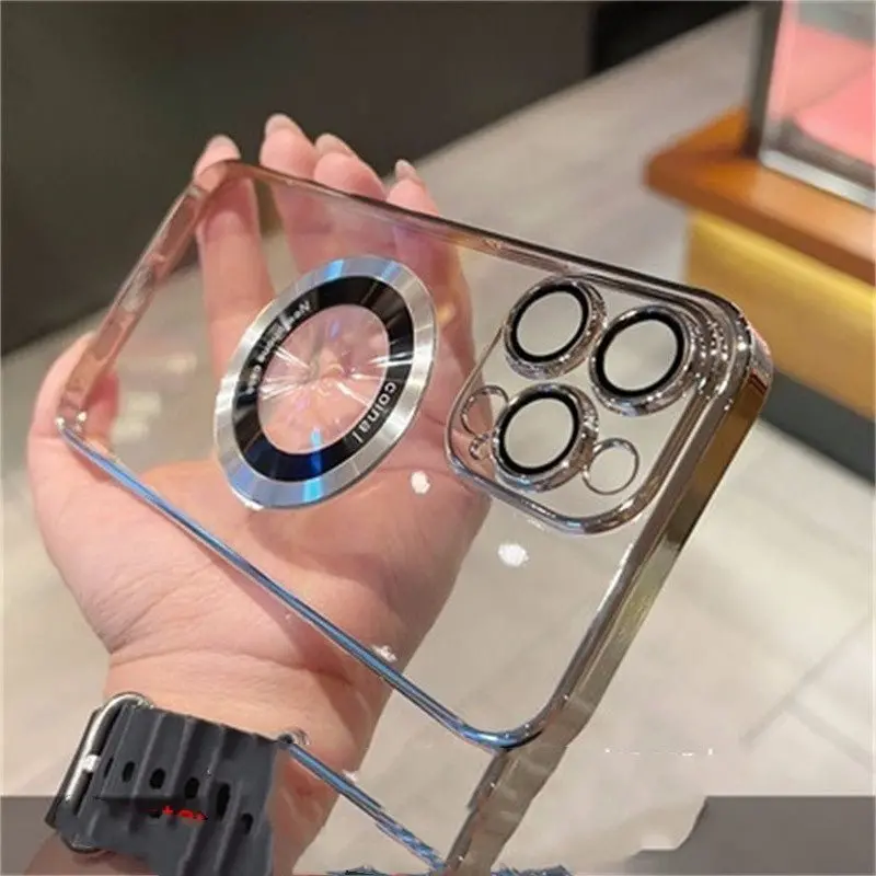 Crystal-Clear MagSafe-Compatible iPhone Case