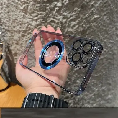 Crystal-Clear MagSafe-Compatible iPhone Case