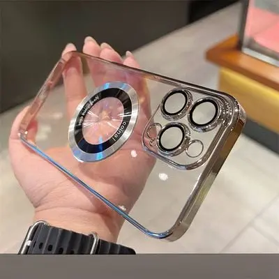 Crystal-Clear MagSafe-Compatible iPhone Case