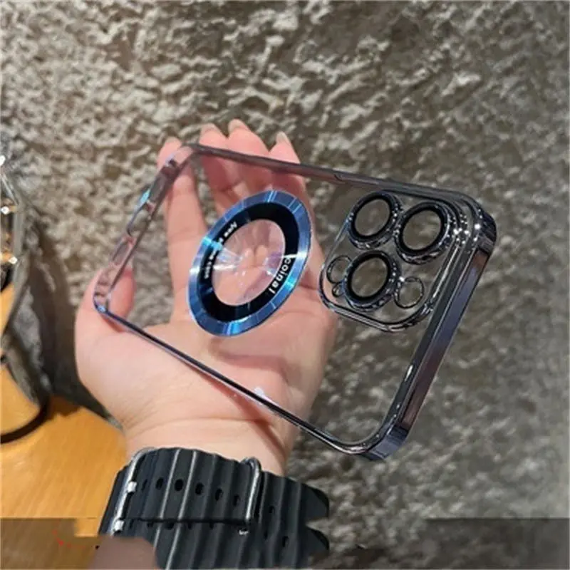 Crystal-Clear MagSafe-Compatible iPhone Case