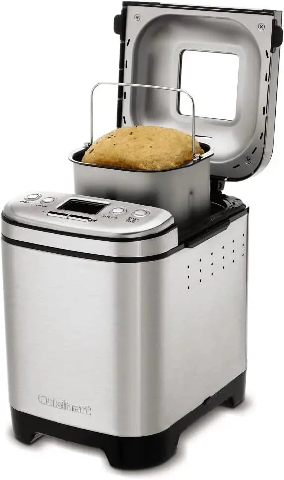 Cuisinart Compact Automatic Bread Maker – 2-Pound Loaf Capacity, Programmable Timer & Multiple Baking Options